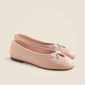 J.CREW Nude Ballet Flats - size 9.5 (but more like a size 10)